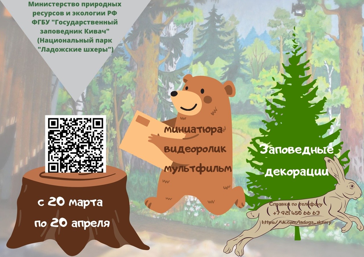 Национальный парк "Ладожские шхеры" объявляет видеоконкурс "Заповедные декорации"