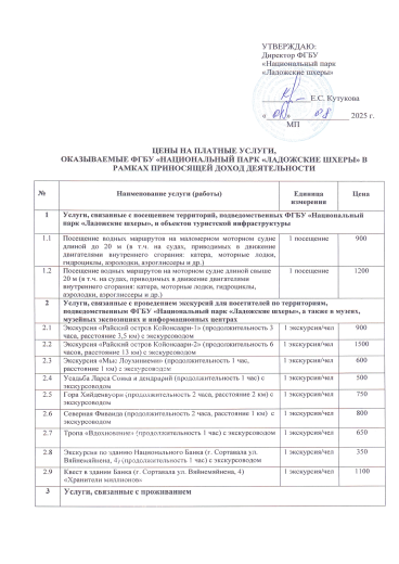 Платные услуги