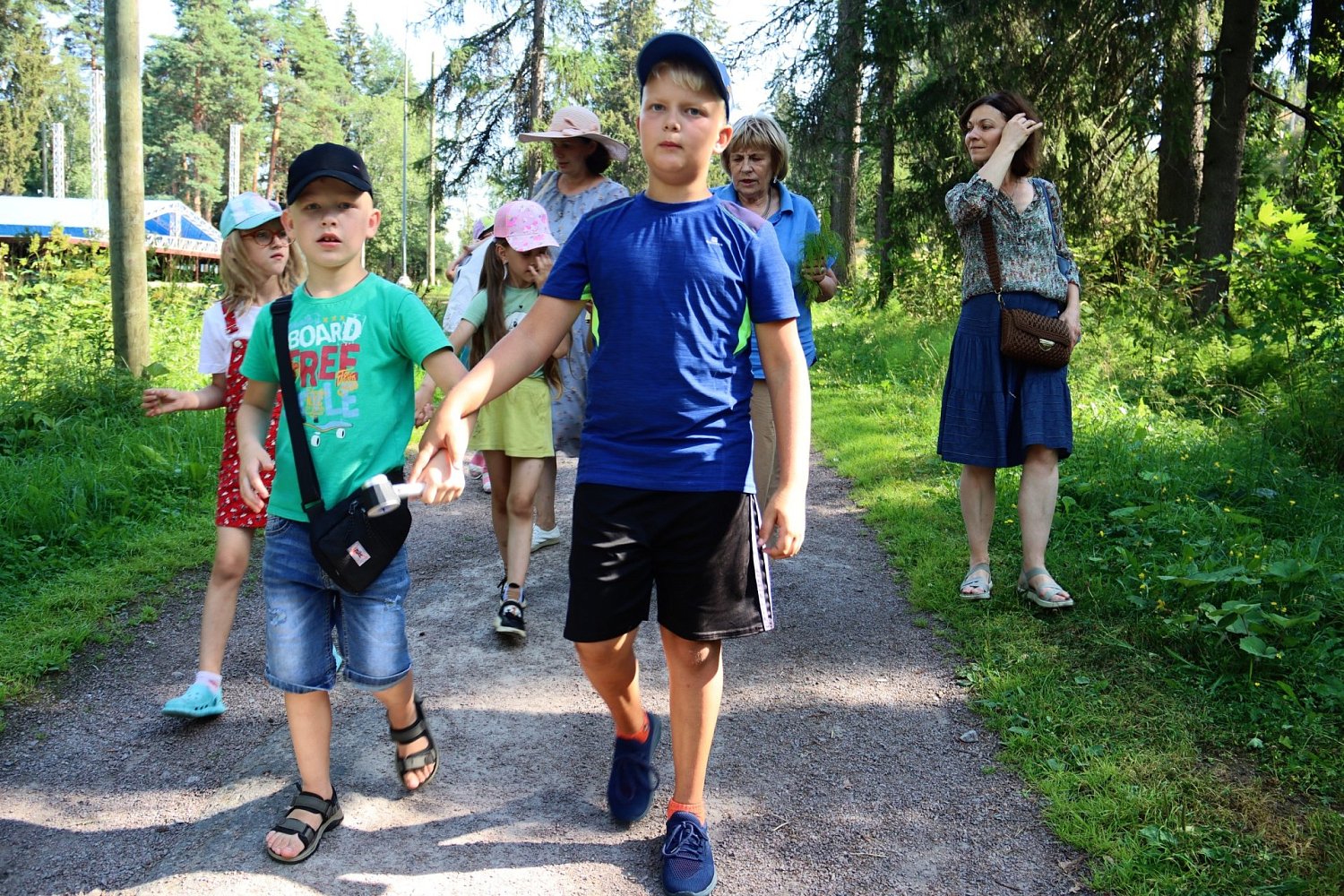 Ботаническая экскурсия в парке "Ваккосалми"