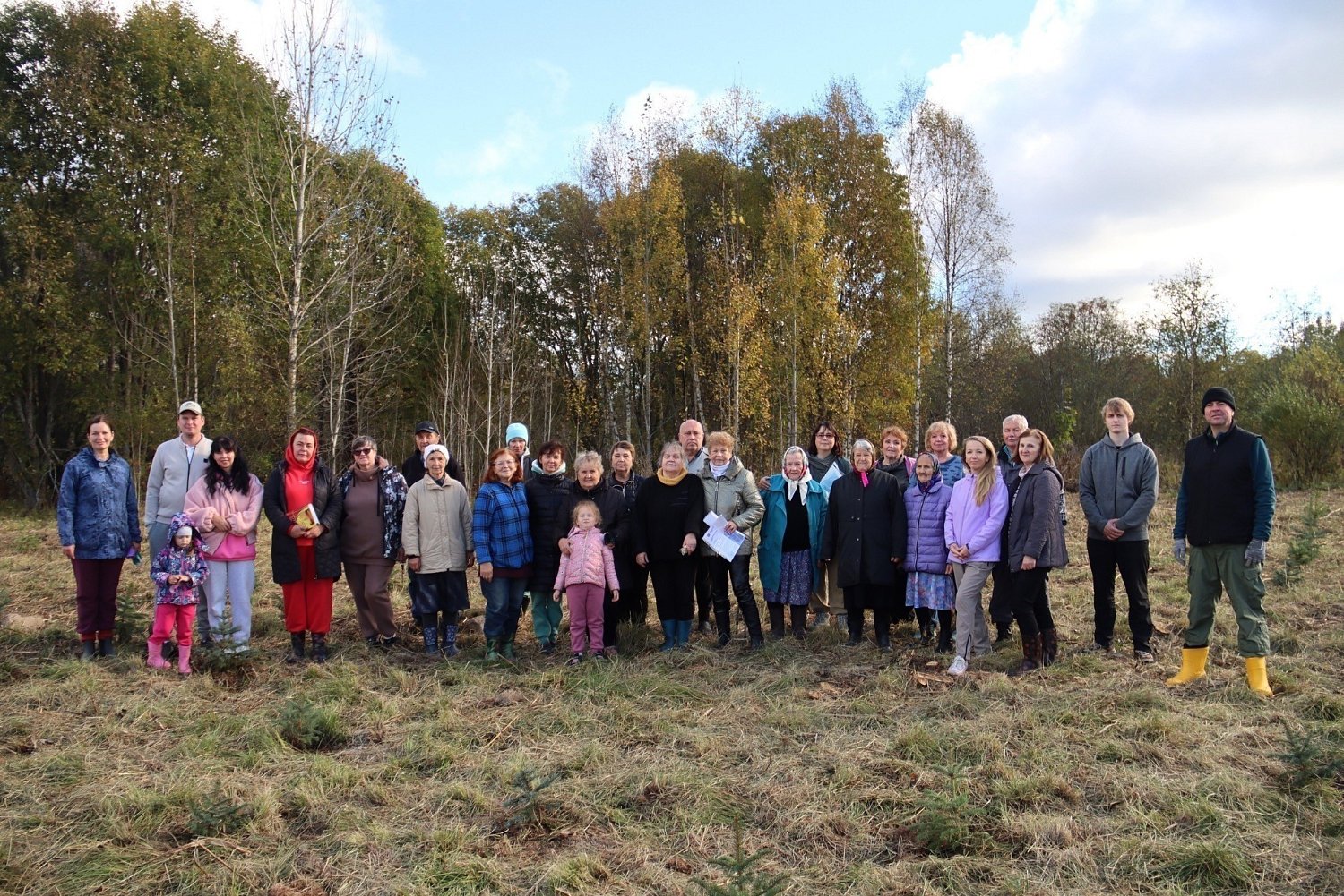 Экологопатриотический проект «Сад памяти»  в Хухтерву