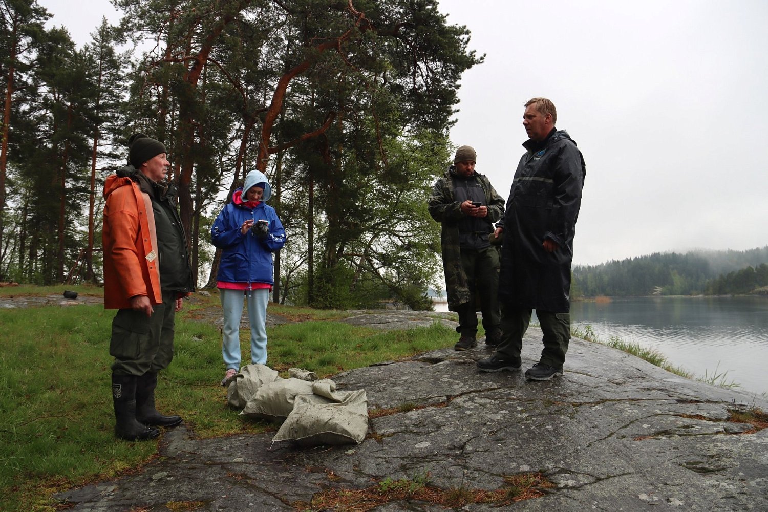 Акция «Чистые острова Ладоги»