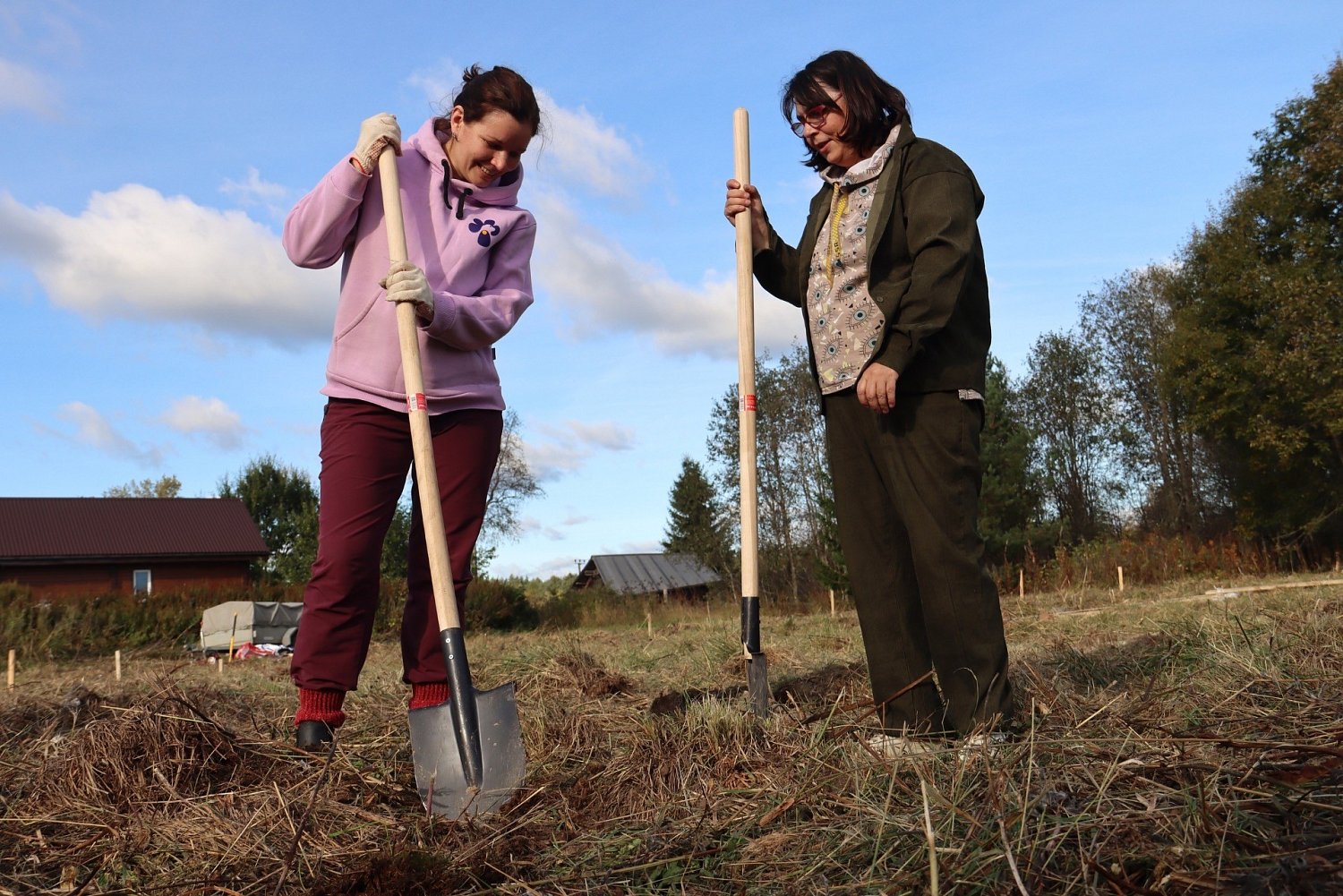 Экологопатриотический проект «Сад памяти»  в Хухтерву